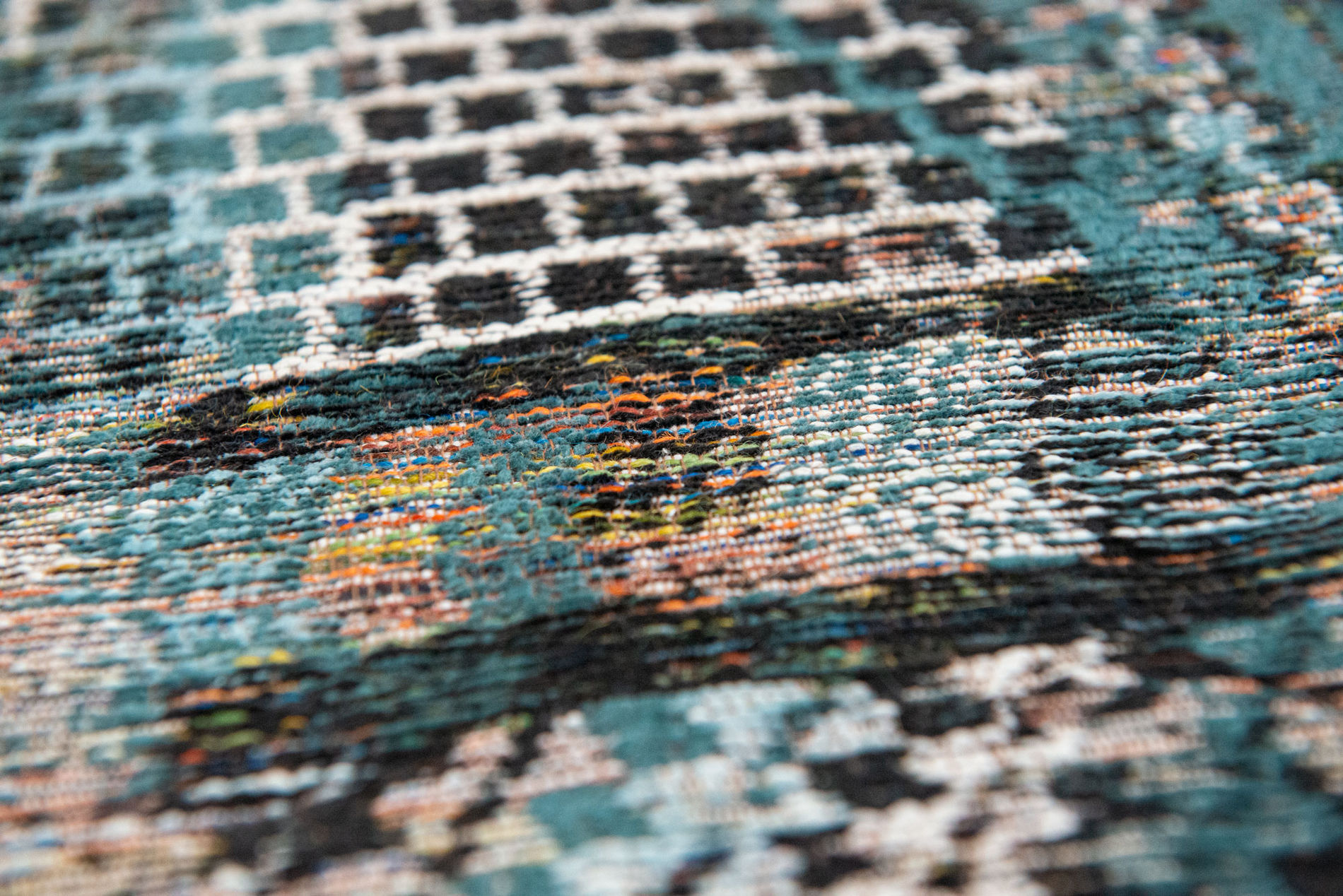 Antiquarian Kilim 9110 Zemmuri Blue – Bild 10