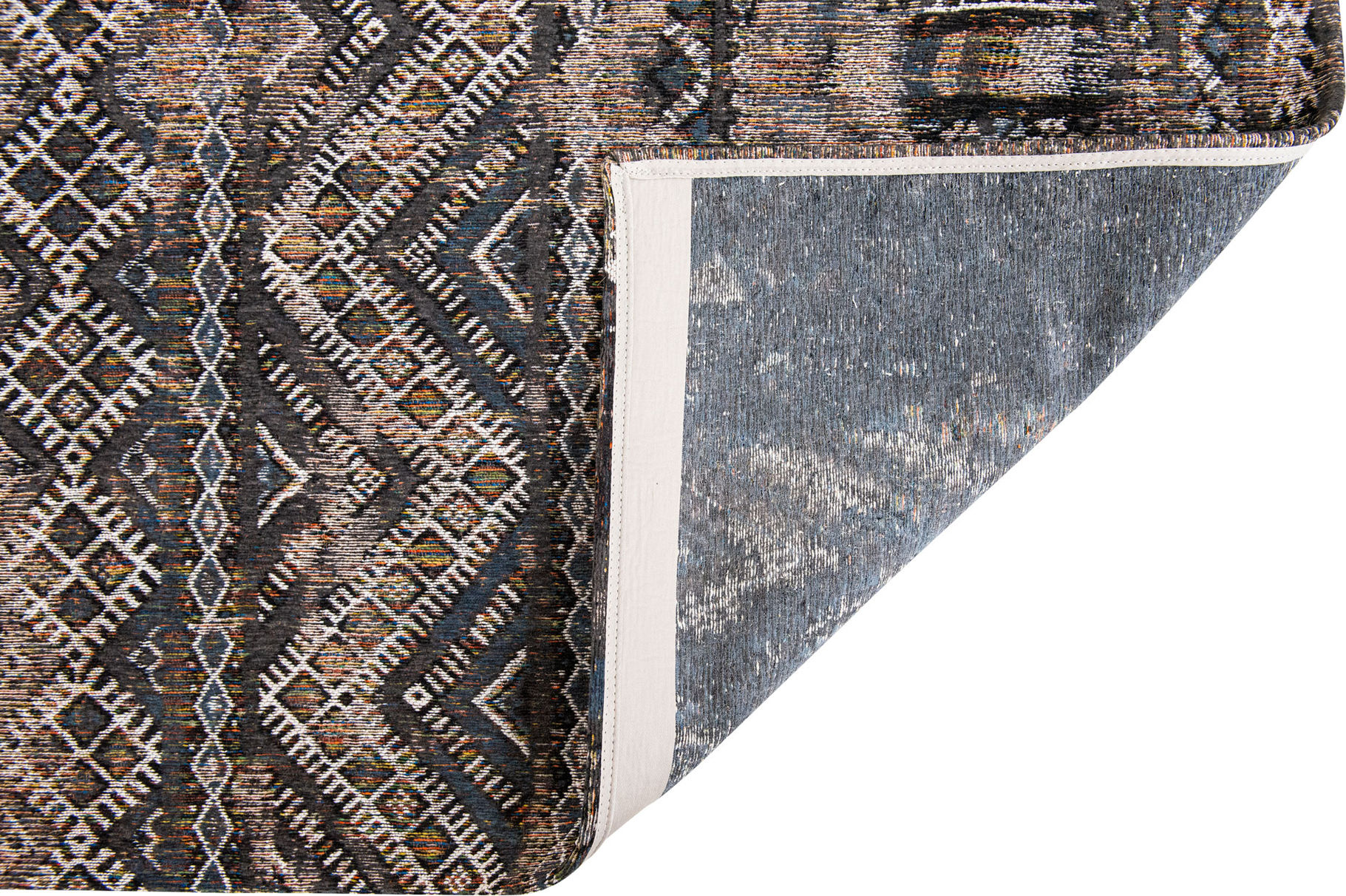 Antiquarian Kilim 9113 Black Rabat – Bild 8