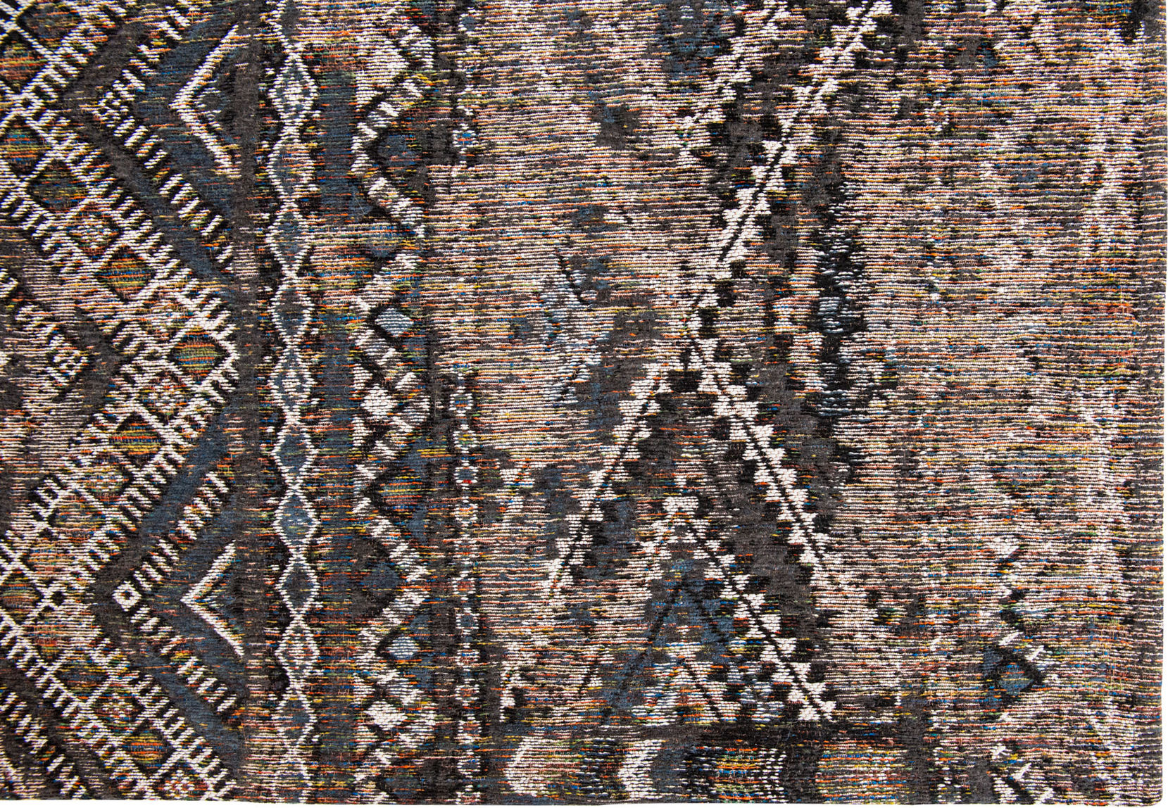 Antiquarian Kilim 9113 Black Rabat – Bild 5