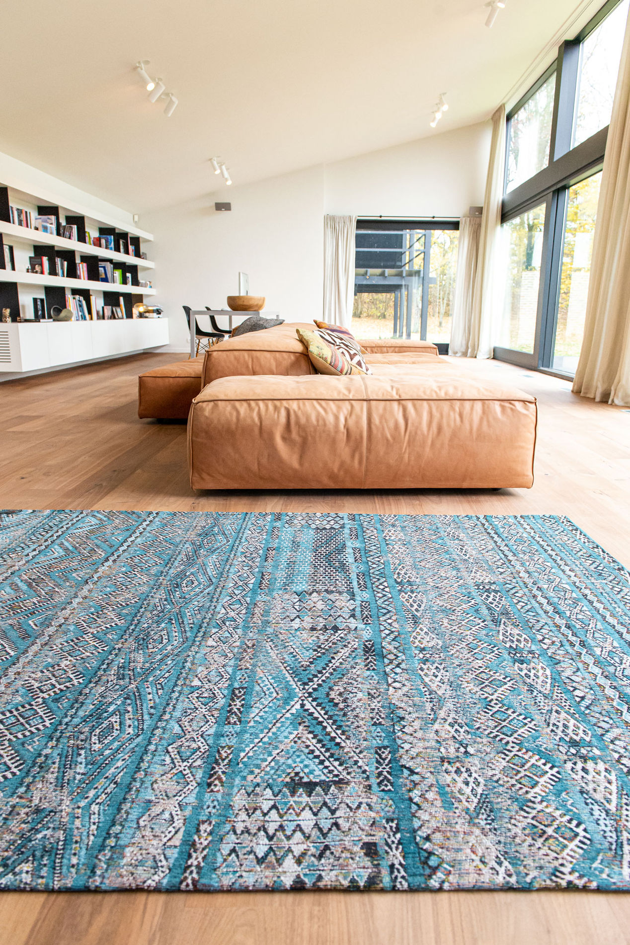 Antiquarian Kilim 9110 Zemmuri Blue – Bild 2