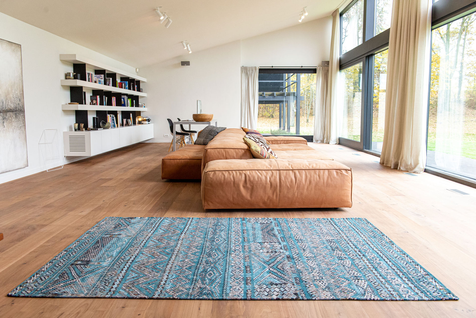 Antiquarian Kilim 9110 Zemmuri Blue – Bild 3