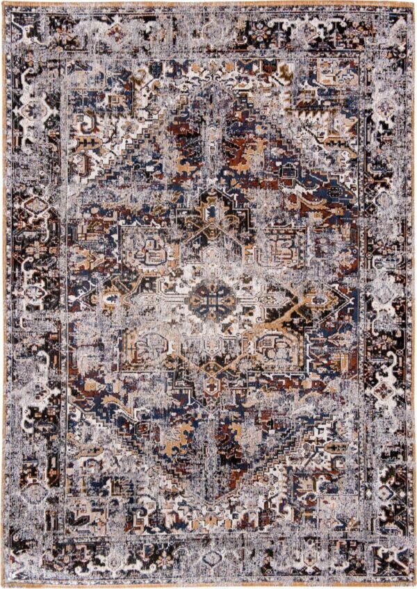 Antiquarian Heriz 8707 Divan Blue