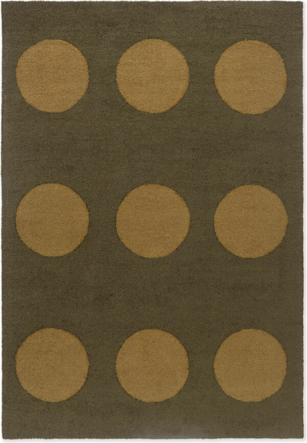 Habitat Festival Dots Olive Green
