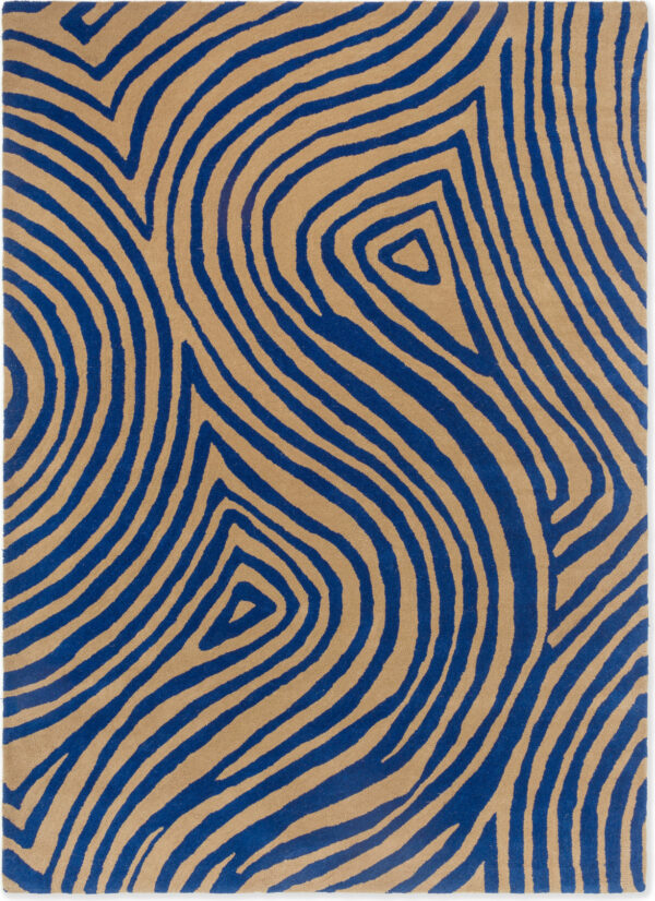 Decor Groove Electric Blue