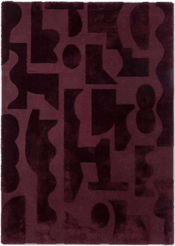 Mural Bold Burgundy