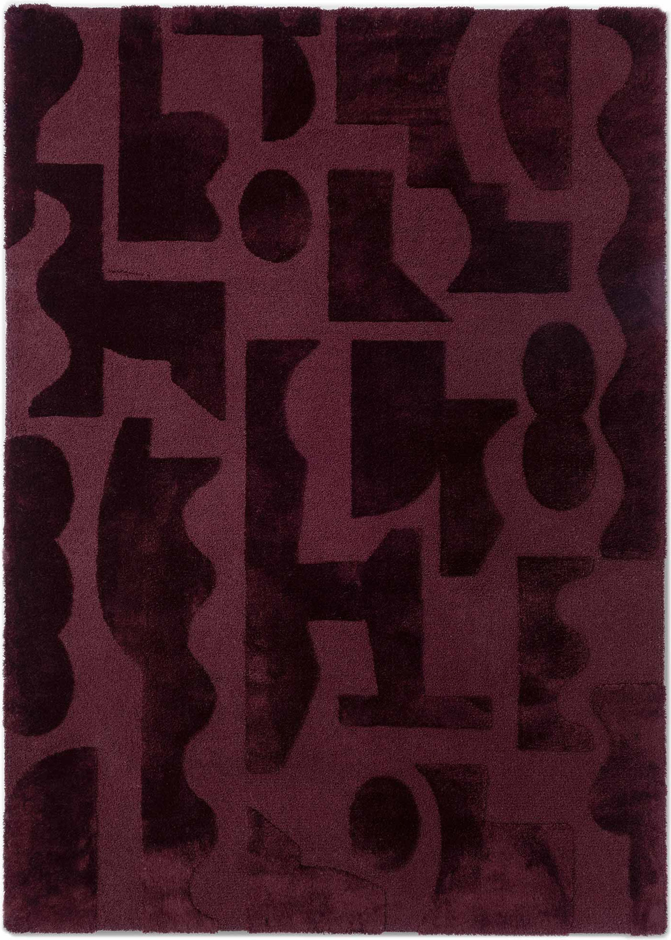 Mural Bold Burgundy – Bild 1