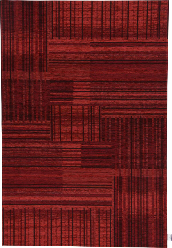 Living stripy pat 200 red