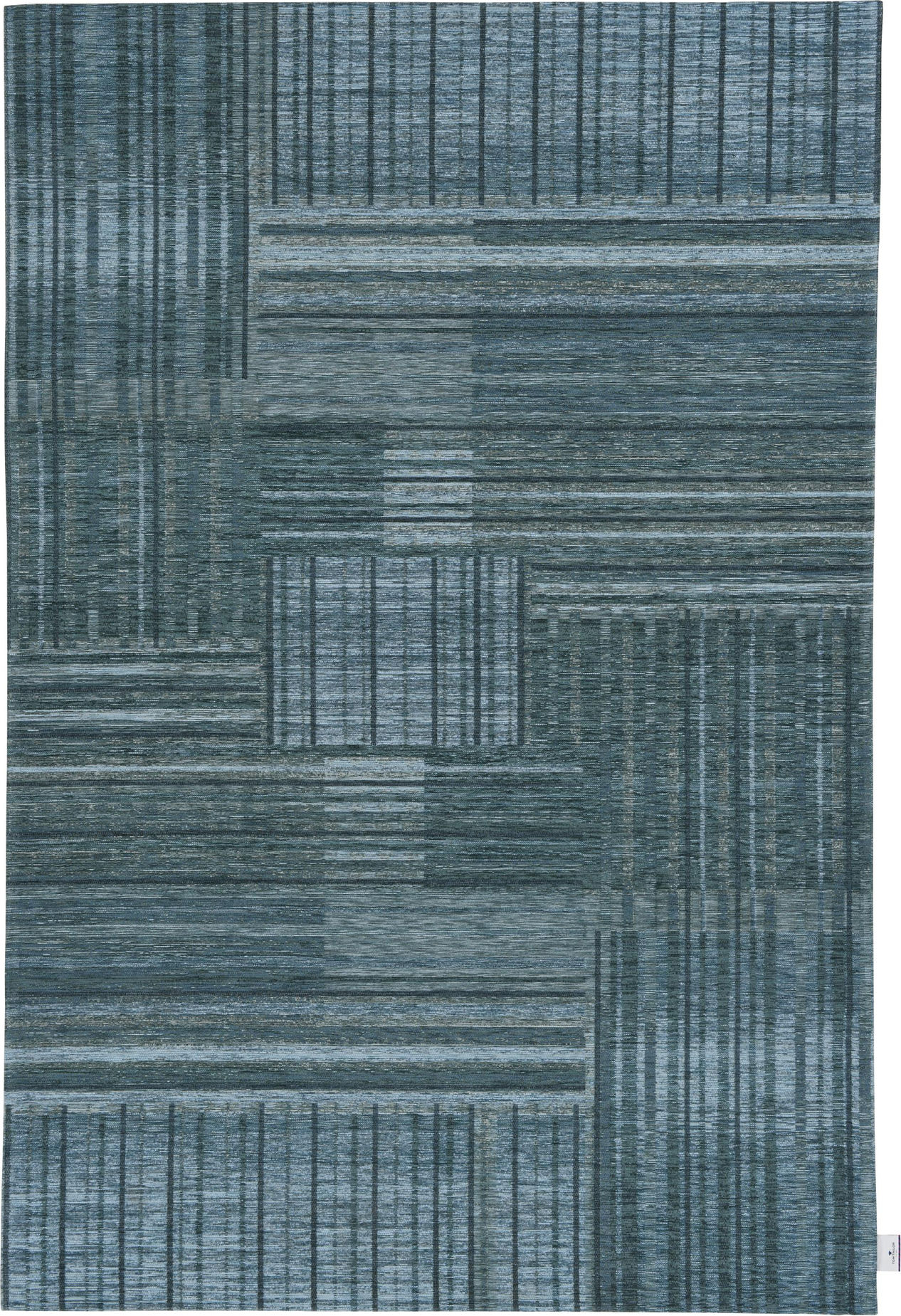 Living stripy pat 720 turquoise – Bild 1