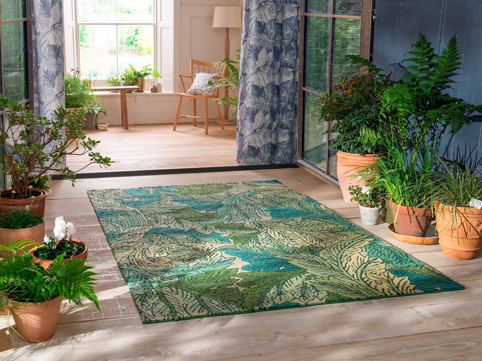 Acanthus Nettle/Sky Blue outdoor – Bild 8