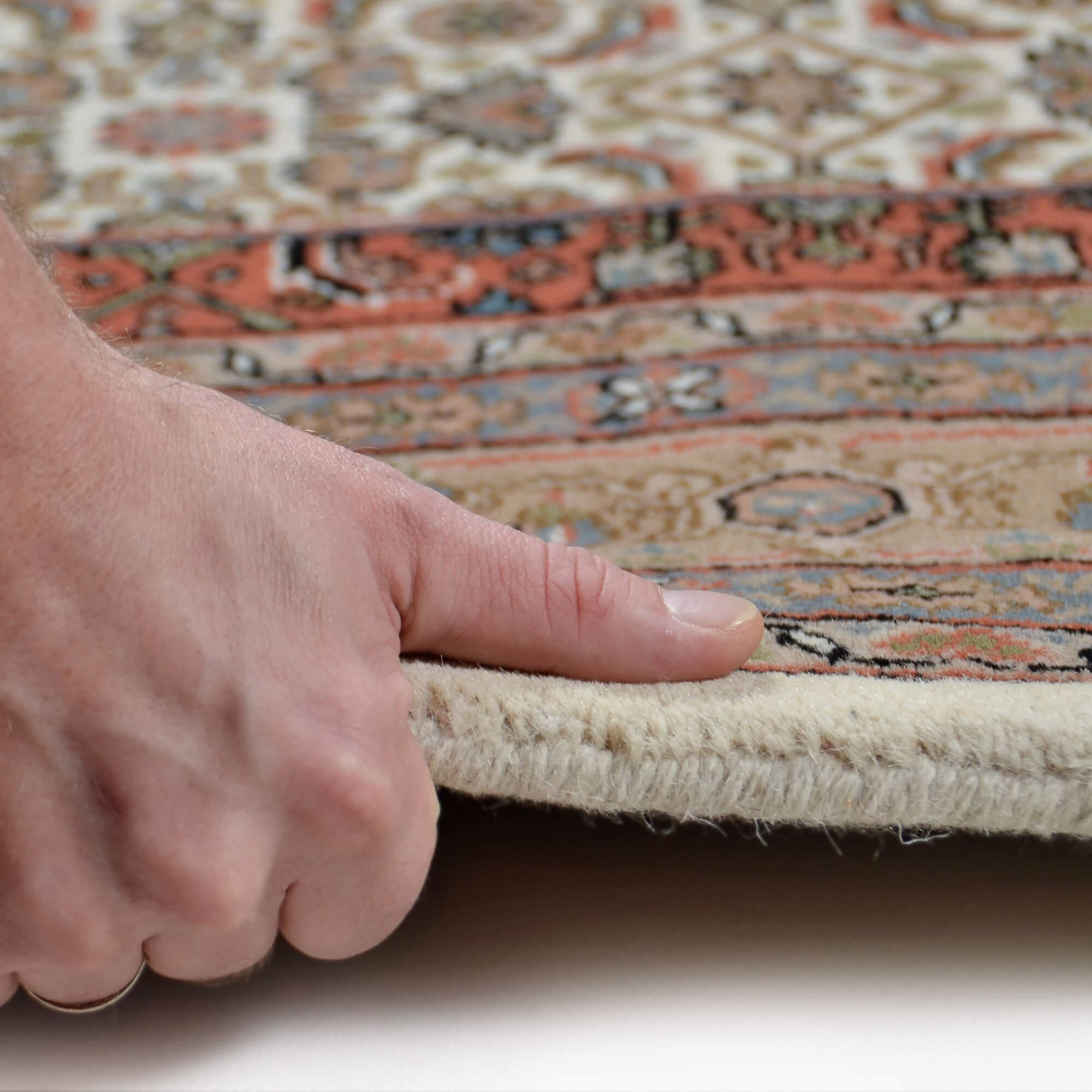 Benares Bidjar 9 571 cream / brown – Bild 7