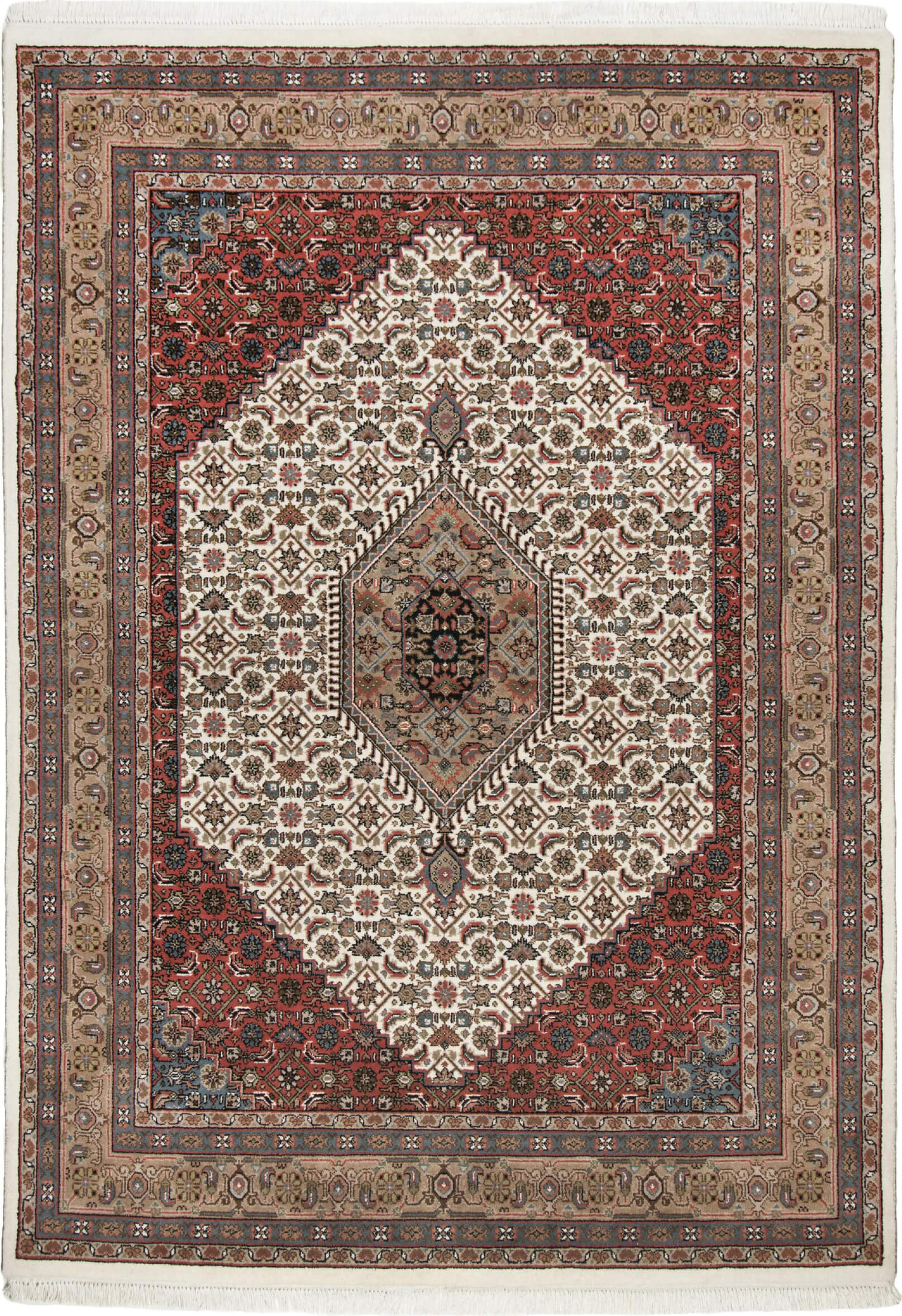 Benares Bidjar 9 571 cream / brown – Bild 2