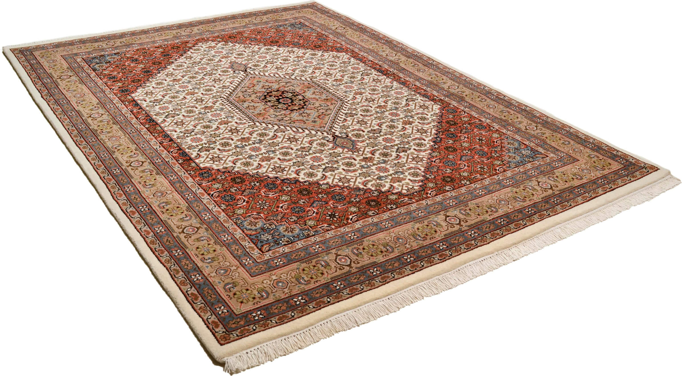 Benares Bidjar 9 571 cream / brown – Bild 4