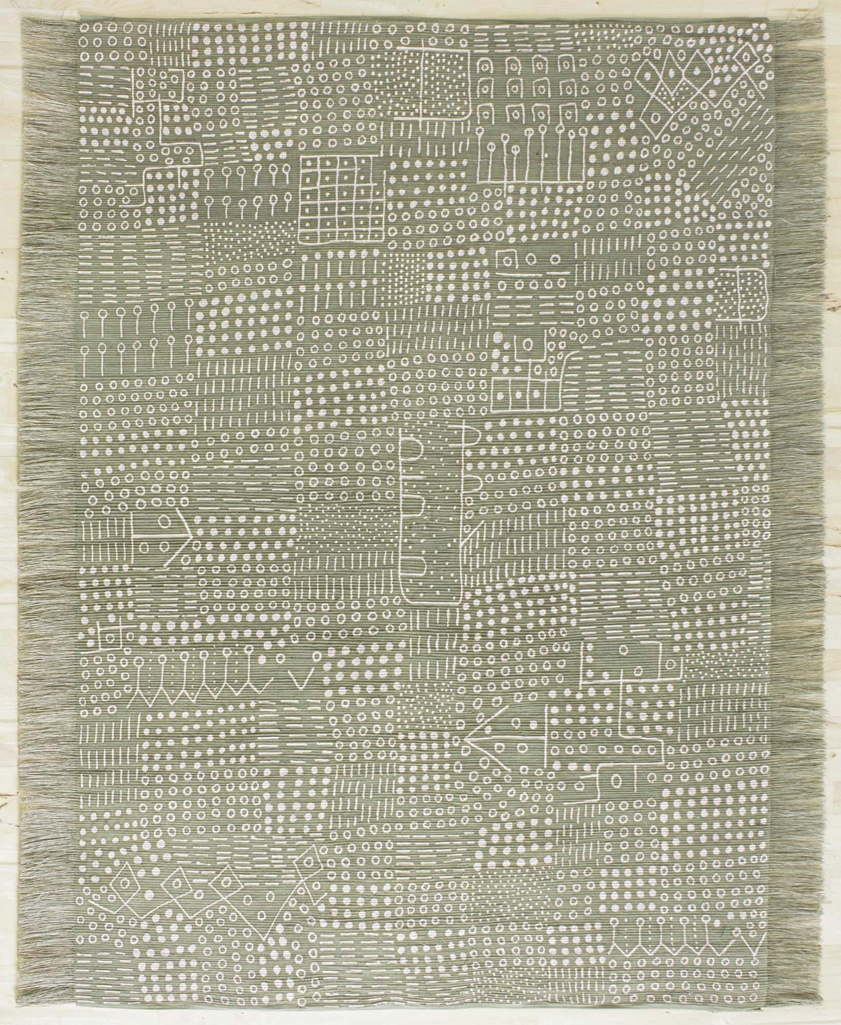 Bogolan BO-005 300 green – Bild 1