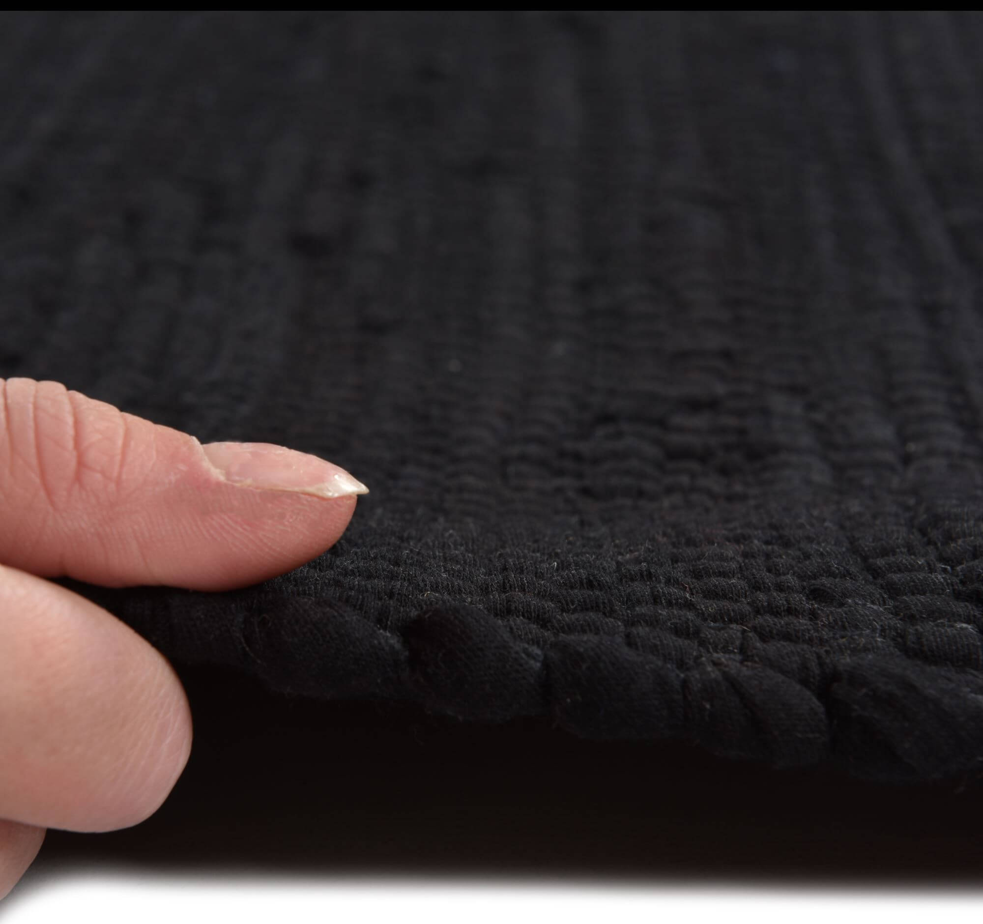 Happy Cotton UNI 600 black – Bild 4
