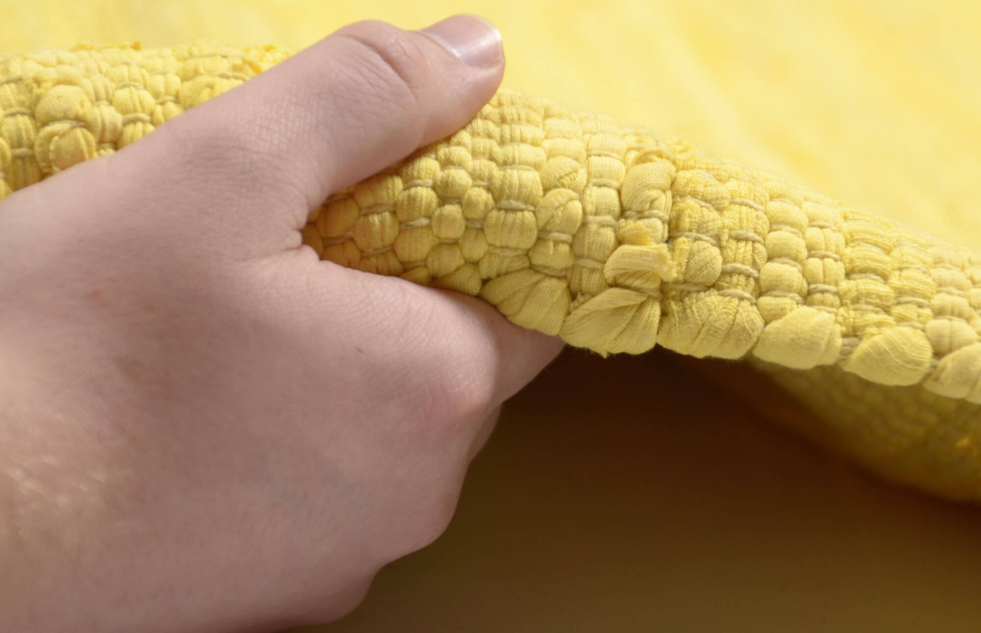 Happy Cotton UNI 851 yellow – Bild 4