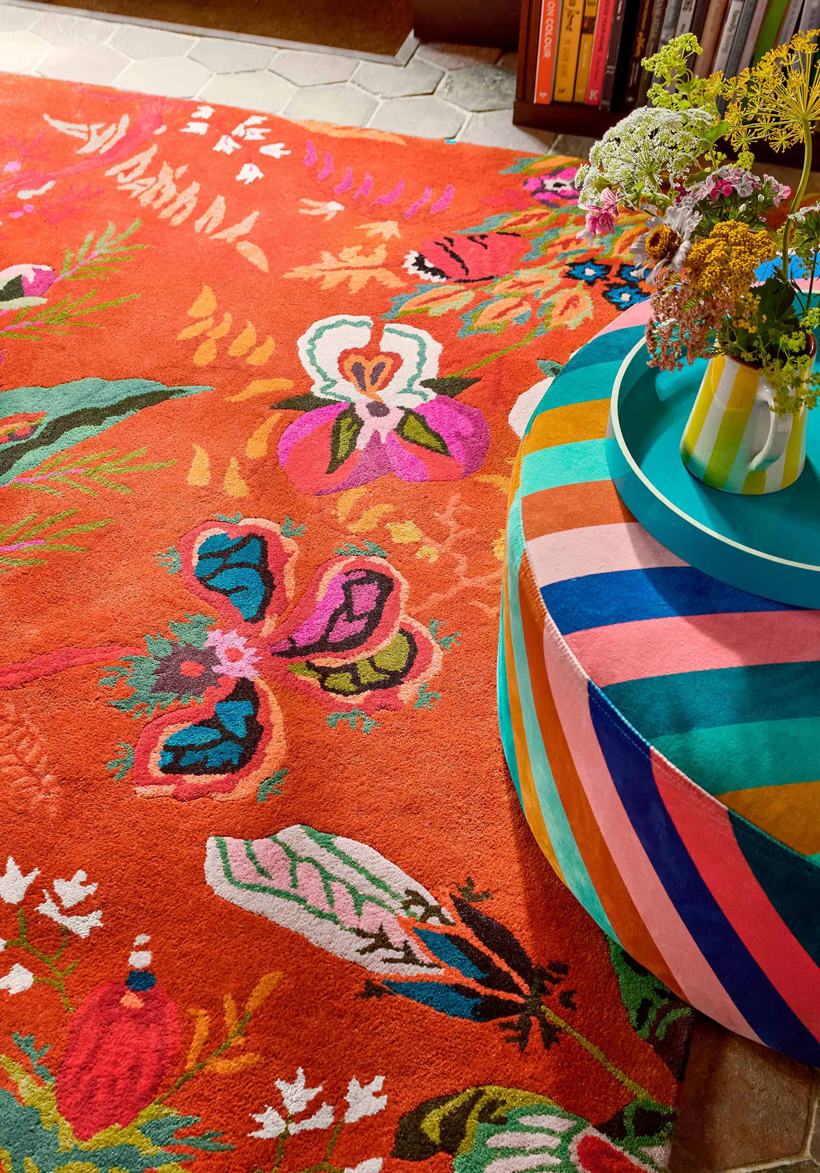 Wonderland Floral Amber/Lapis – Bild 6