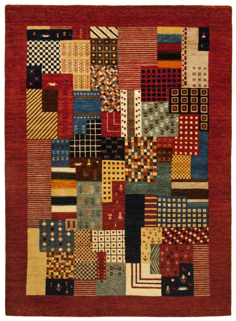 Hindustan Hali 1425 203 red multi – Bild 1
