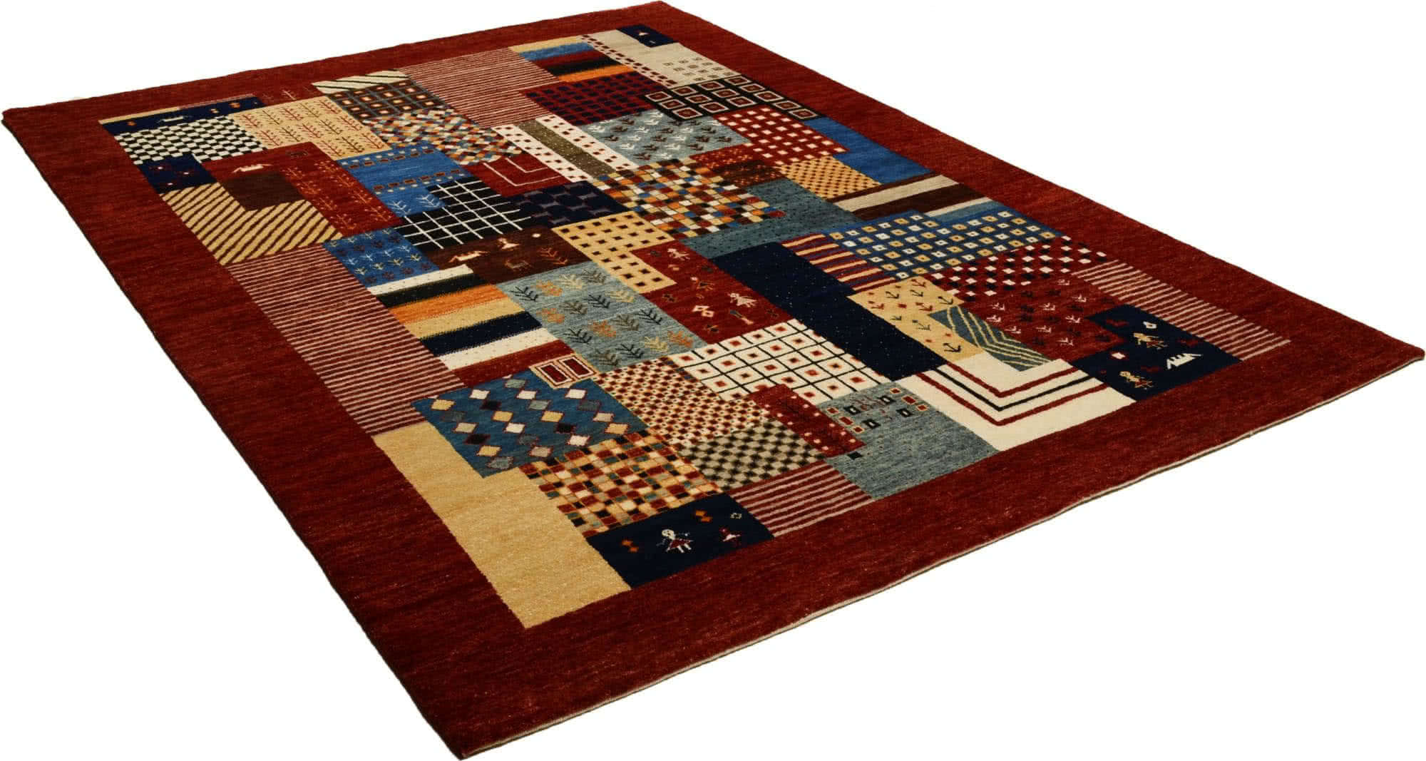 Hindustan Hali 1425 203 red multi – Bild 2
