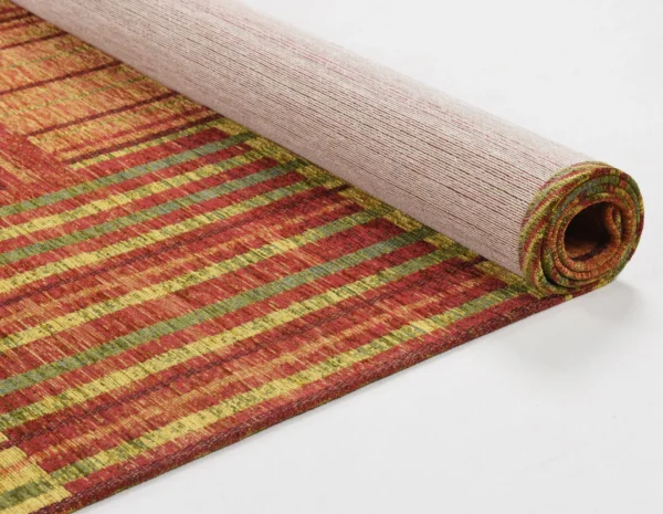 Living stripy pat 445 rust multi – Bild 5