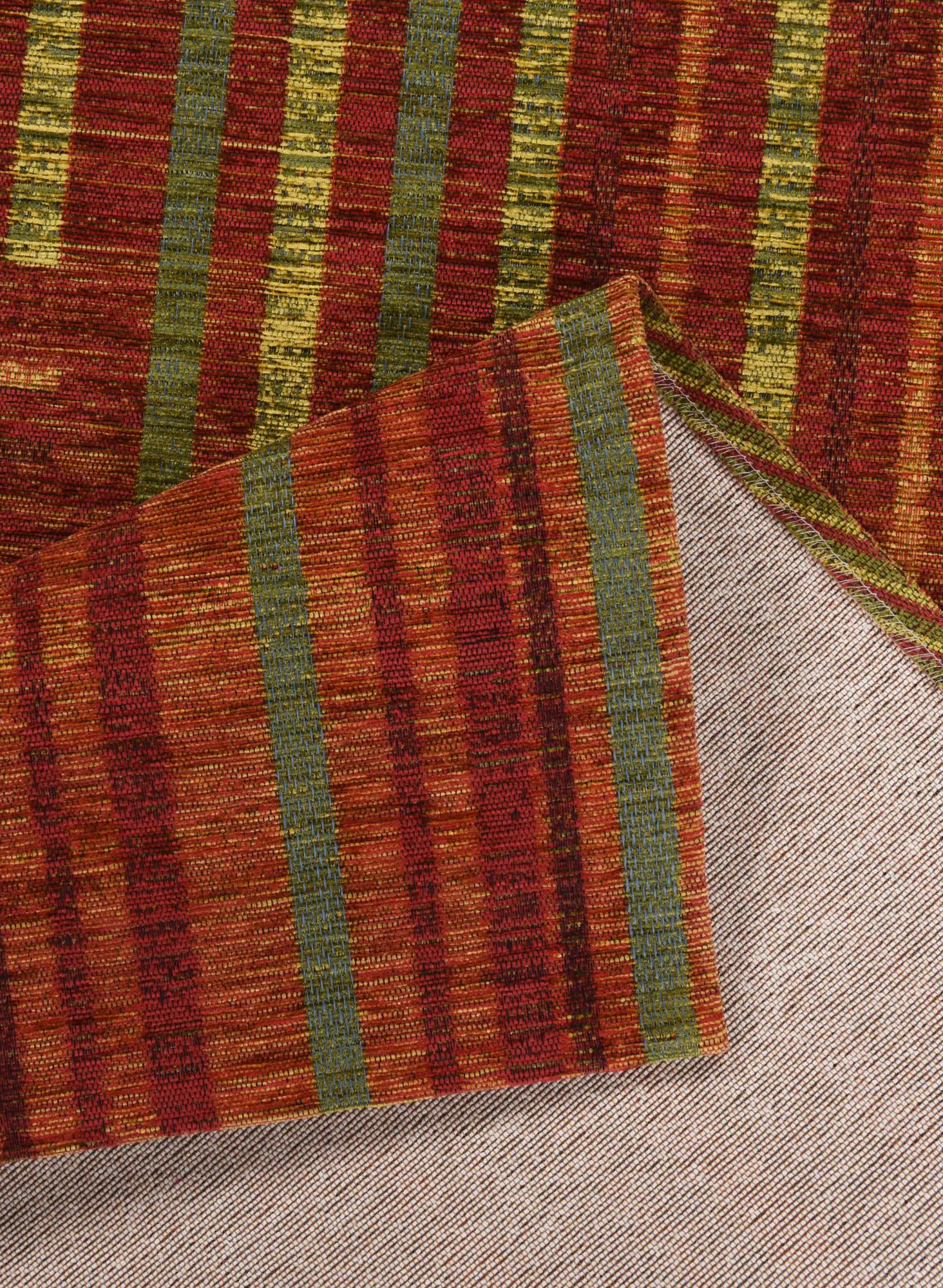 Living stripy pat 445 rust multi – Bild 4