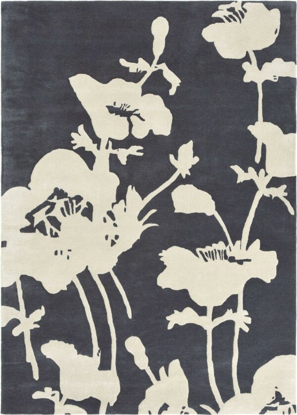 Floral 300 Charcoal 039604