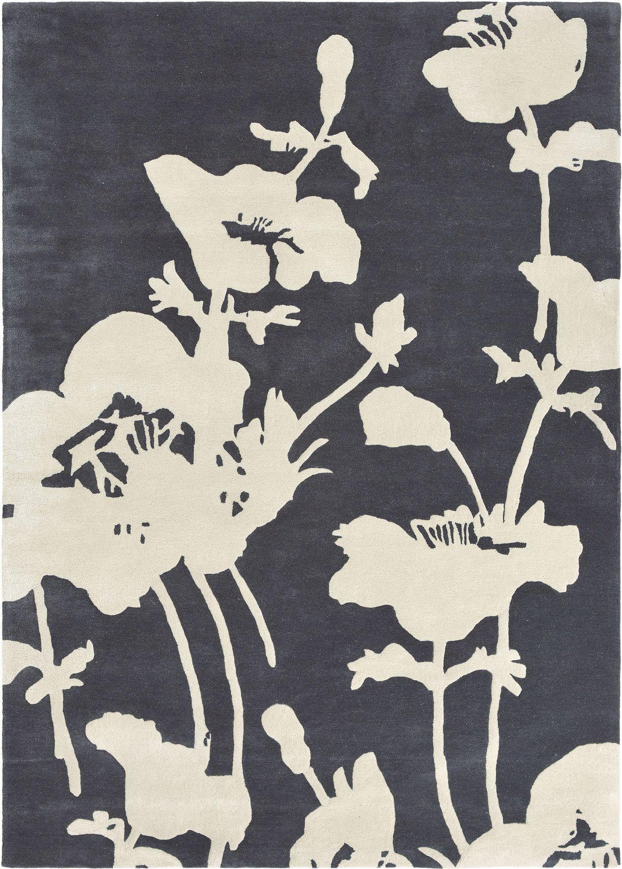 Floral 300 Charcoal 039604 – Bild 1