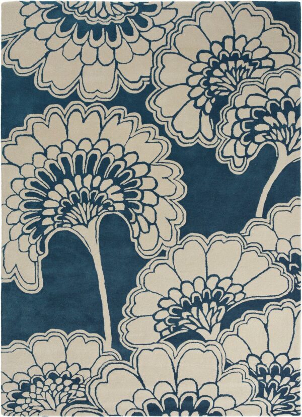 Japanese Floral Midnight 039708 โ Bildย 1
