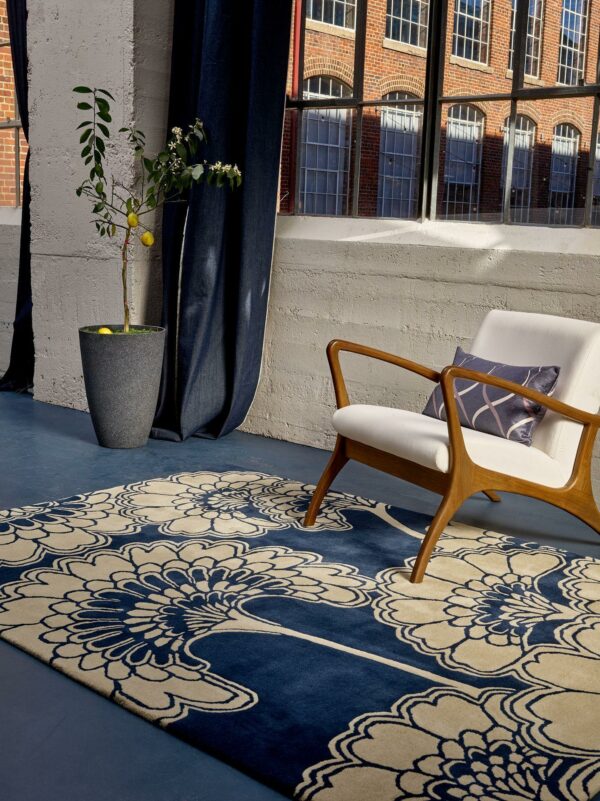 Japanese Floral Midnight 039708 โ Bildย 2