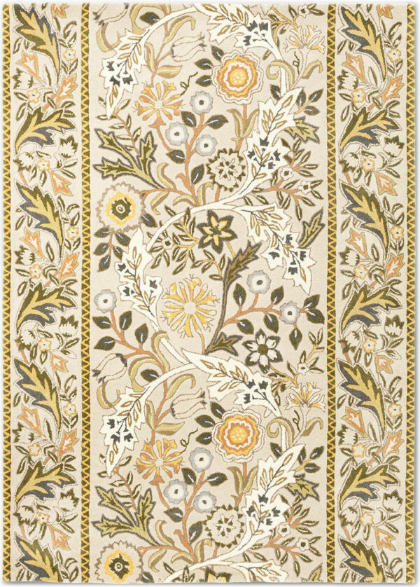 Wilhelmina linen/mustard