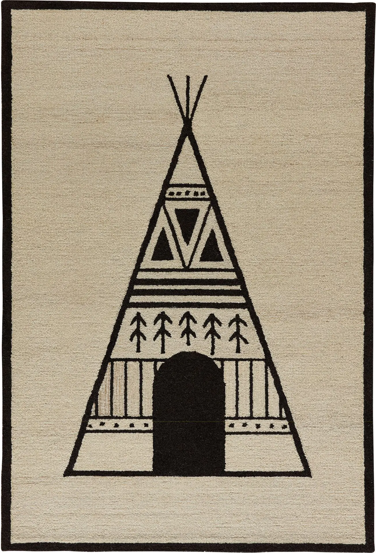 Natur Kids Tipi beige multi – Bild 1
