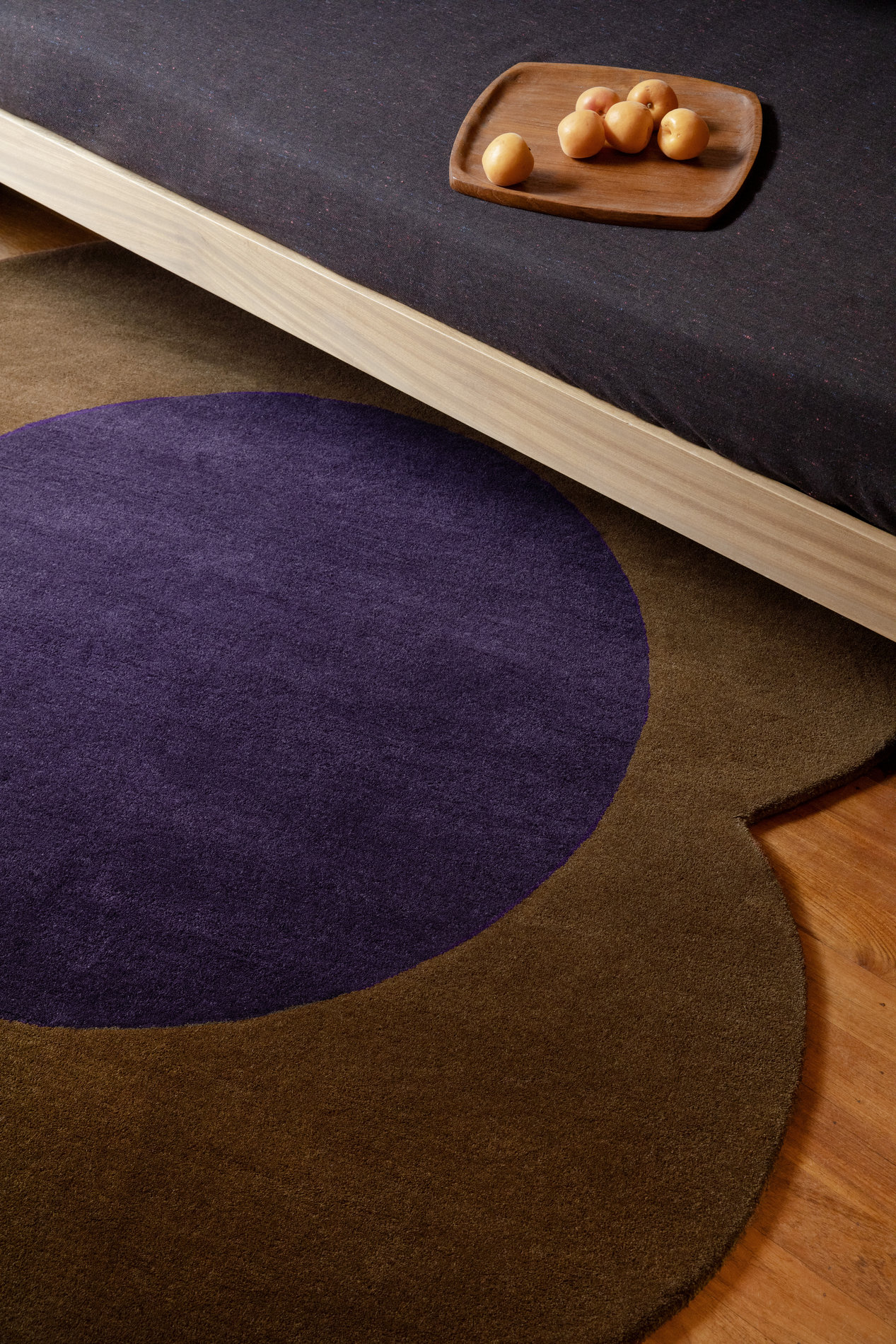Flower Spot Chestnut/Violet – Bild 2