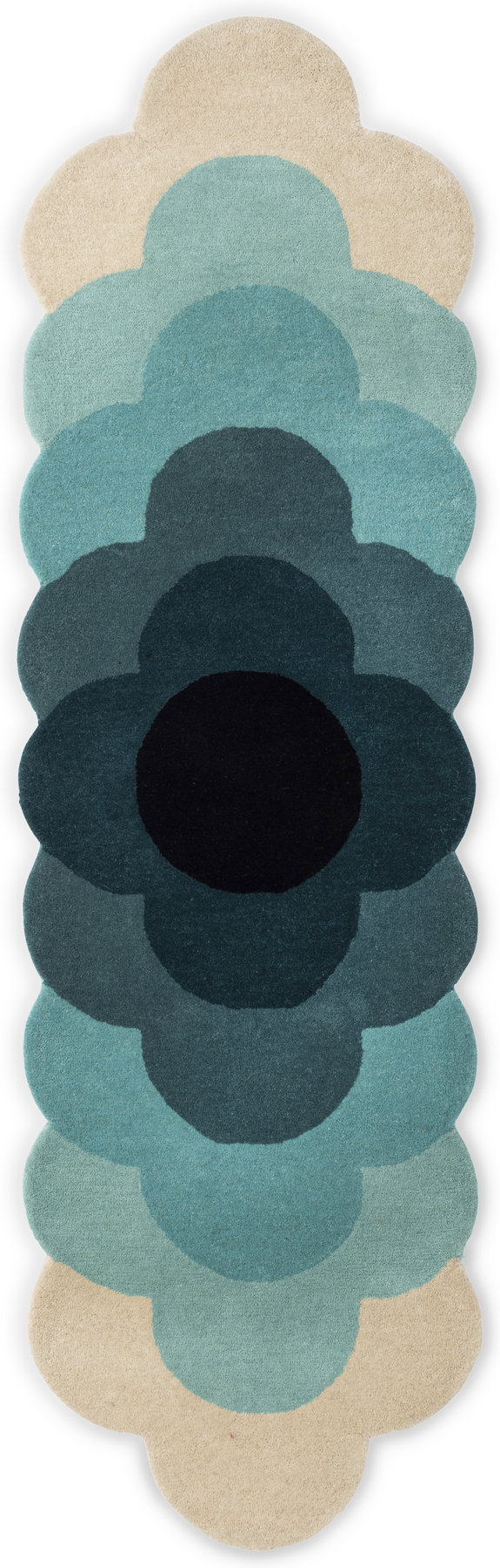 Optical Flower Teal