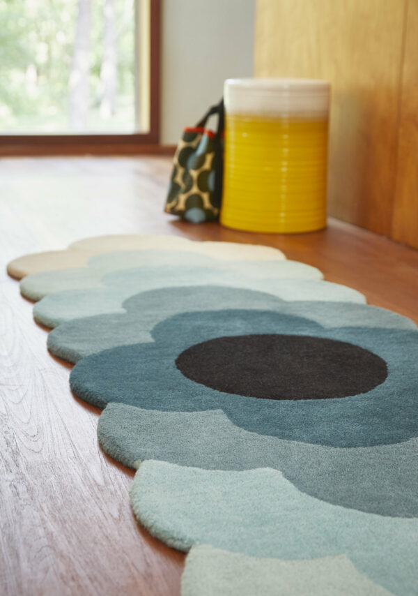 Optical Flower Teal โ Bildย 4