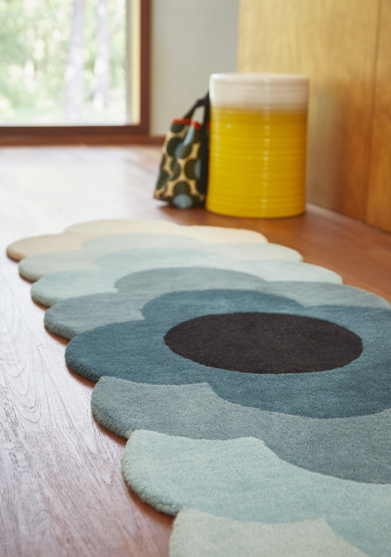 Optical Flower Teal – Bild 4