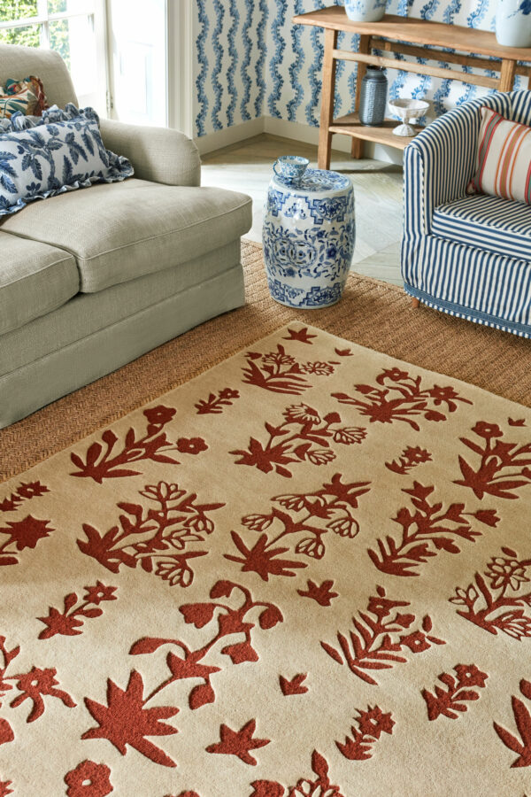 Woodland Glade Linen/Russet Brown – Bild 3