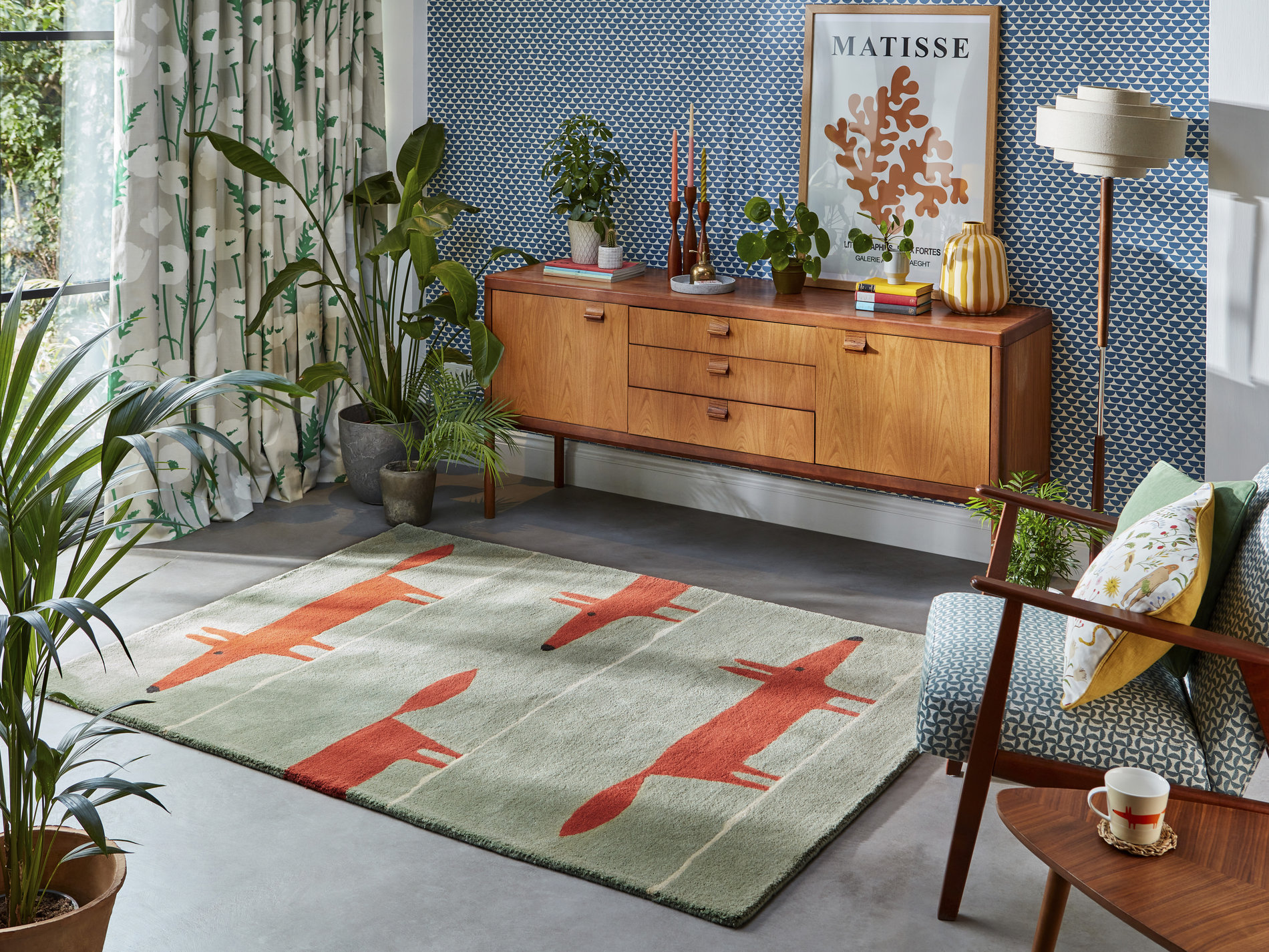 Mr Fox Mint/Poppy – Bild 3