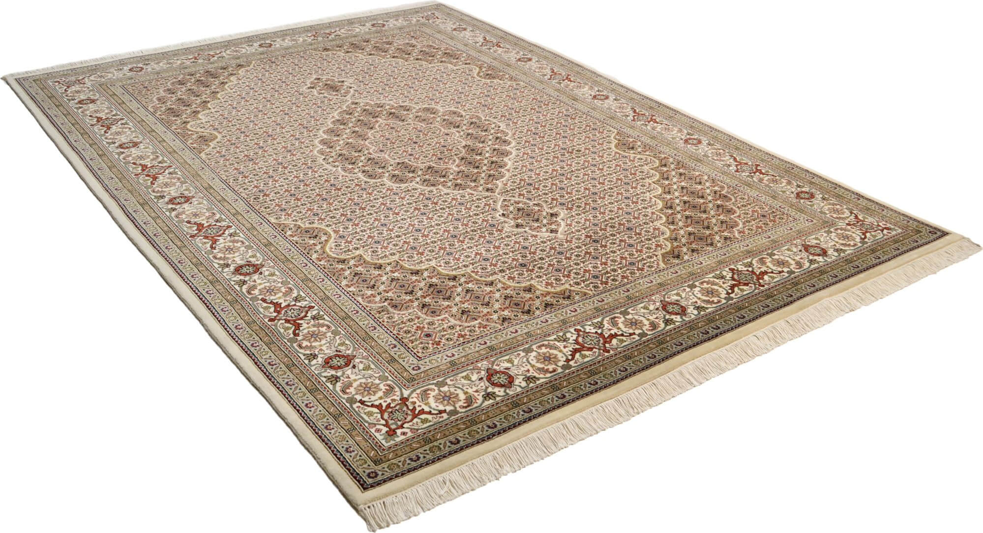 Sirsa Silk Tabriz Ma 573 cream /cream – Bild 2