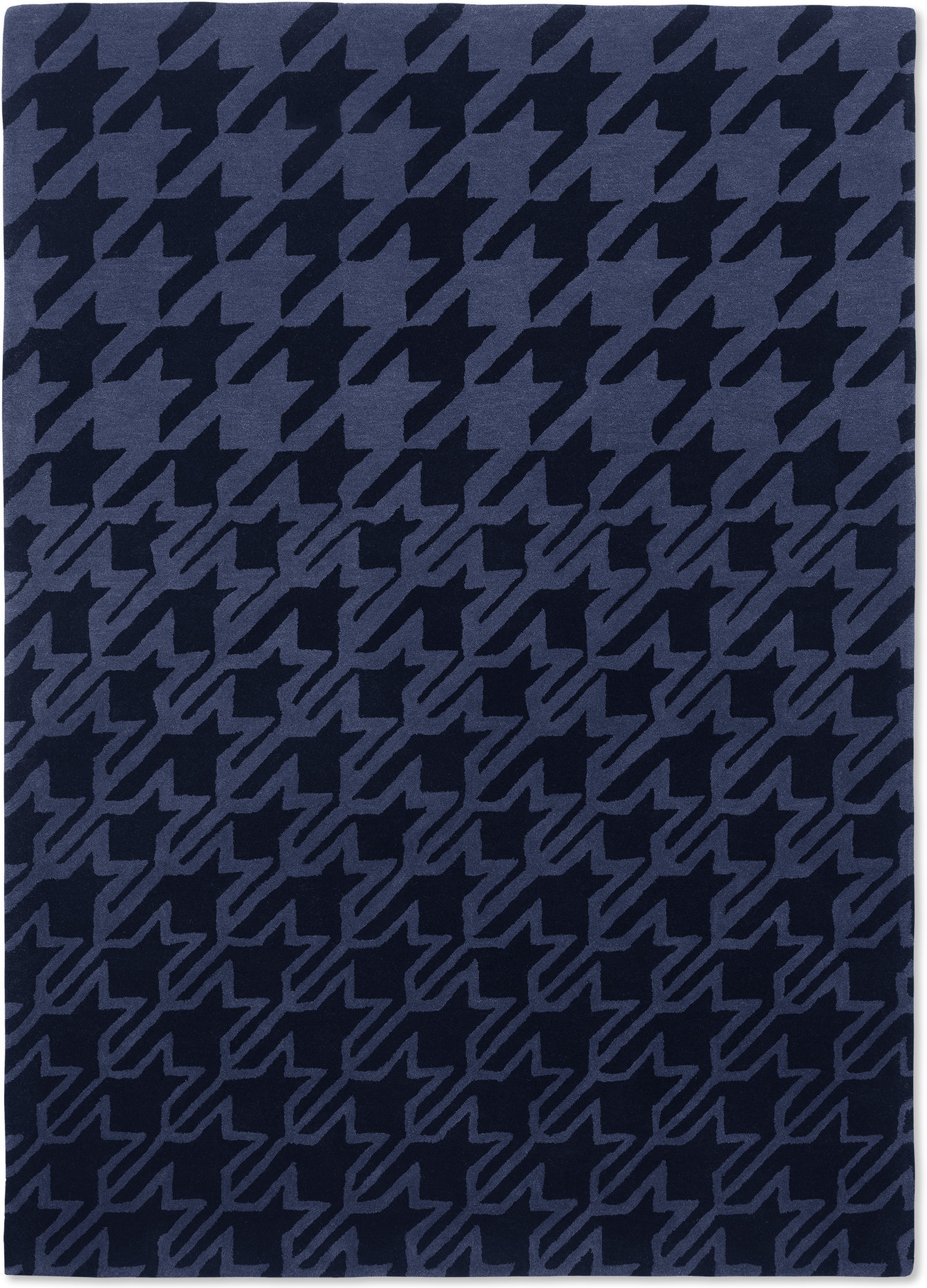 Houndstooth Dark Blue – Bild 1