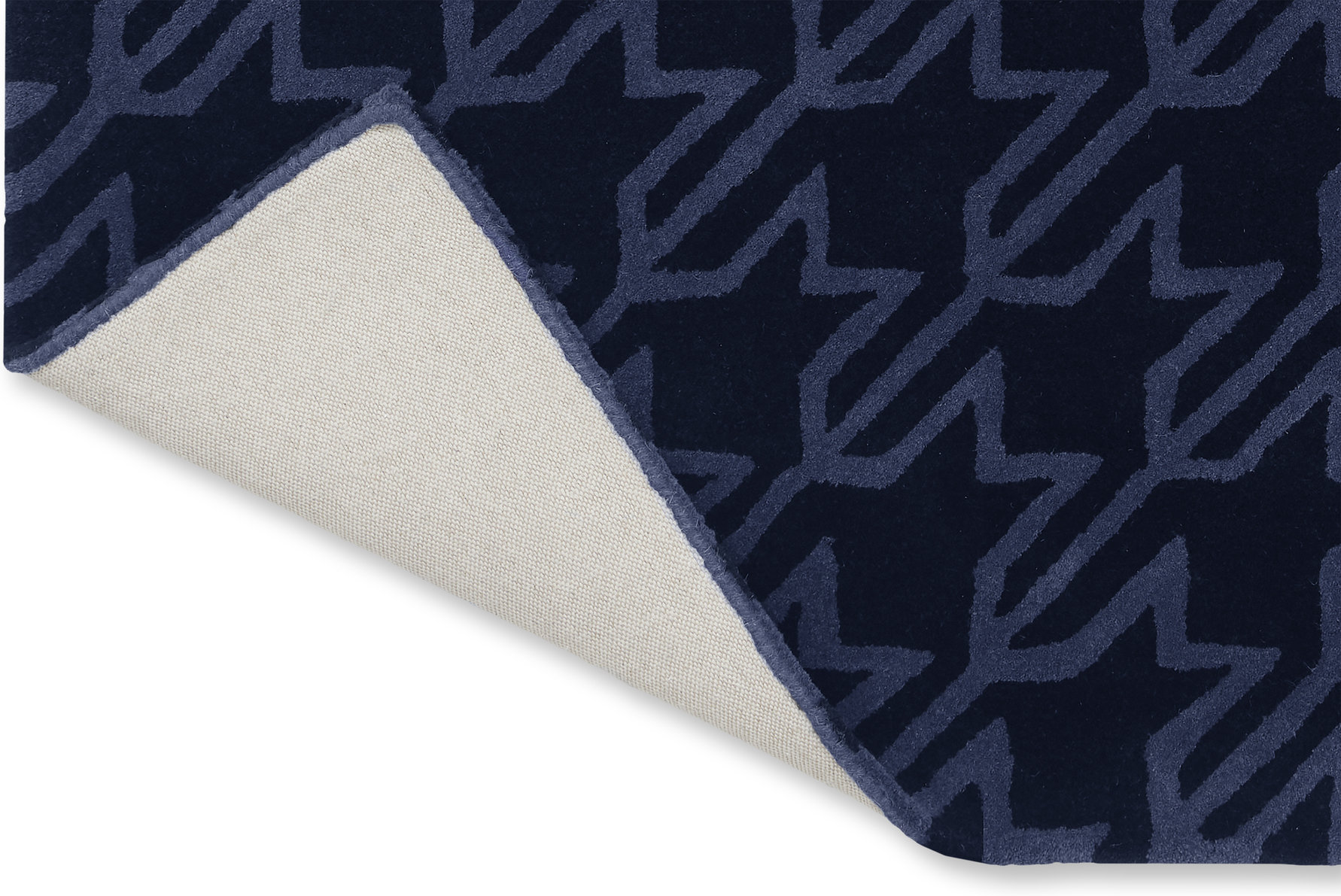 Houndstooth Dark Blue – Bild 6