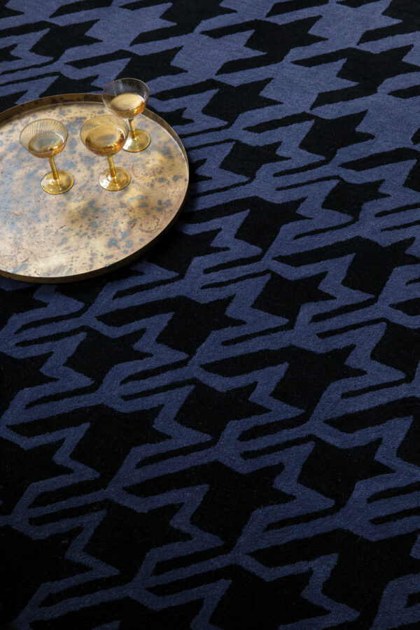 Houndstooth Dark Blue โ Bildย 3