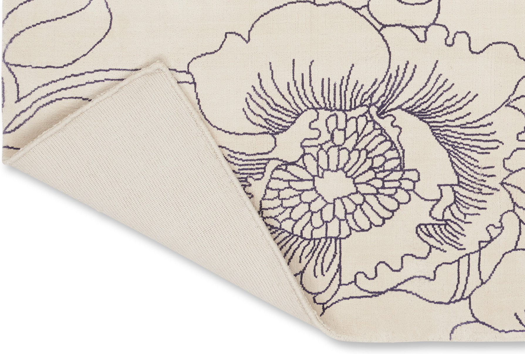 Linear Floral Blue – Bild 5