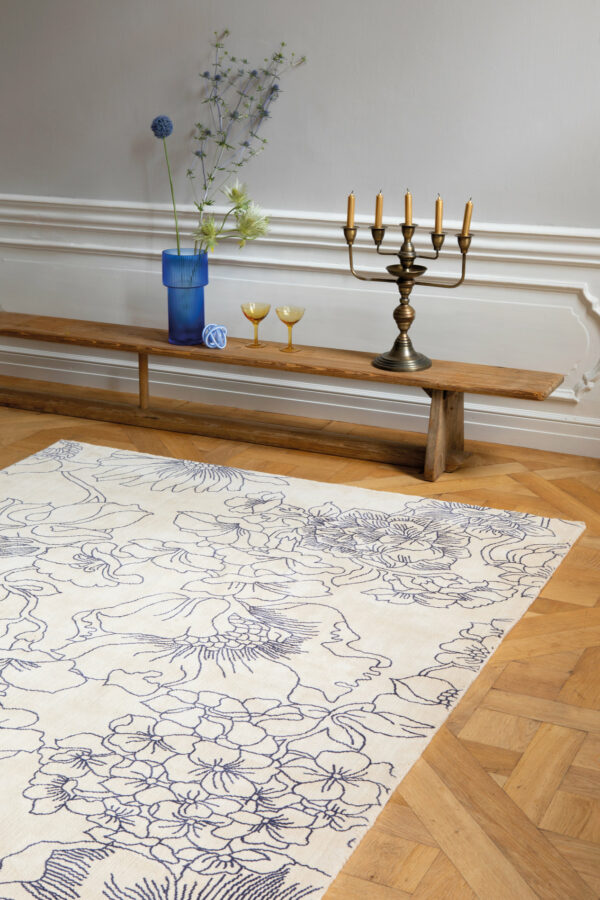 Linear Floral Blue โ Bildย 3