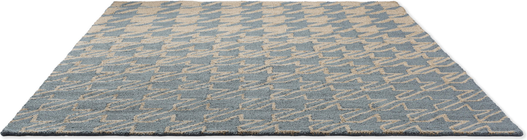 Houndstooth Washed Blue – Bild 4