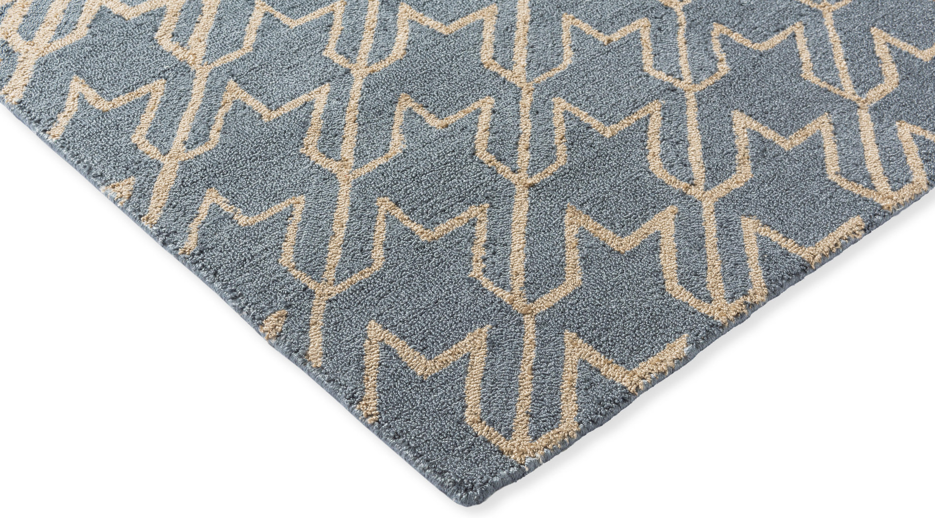 Houndstooth Washed Blue – Bild 5