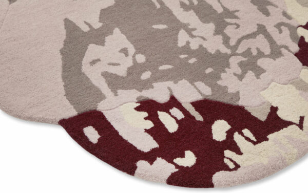 Shaped Magnolia Burgundy โ Bildย 5