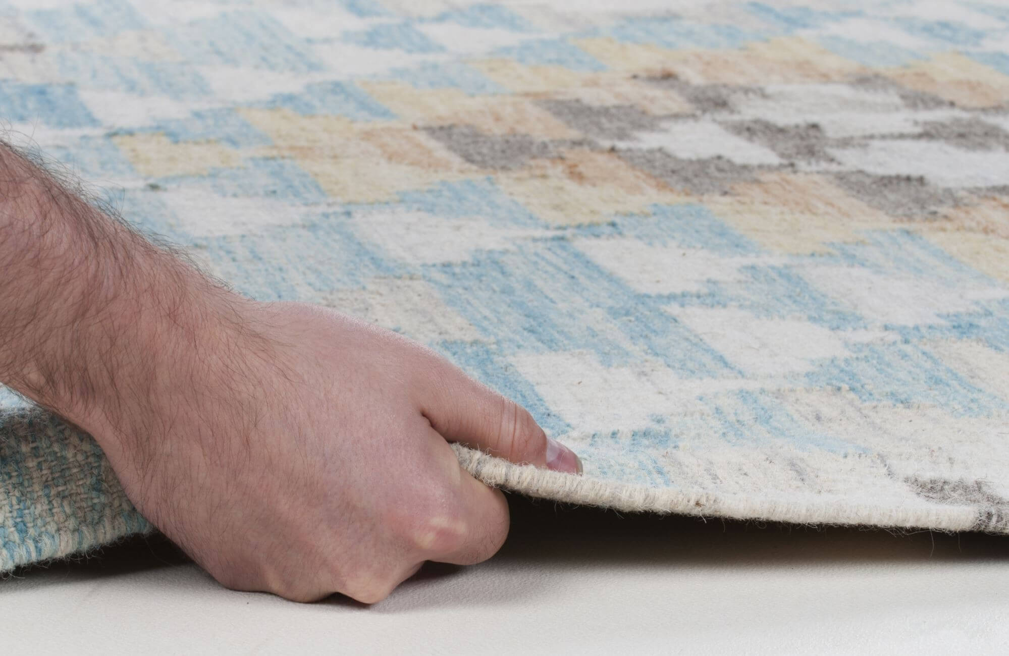 Vintage CheckKel 725 turquoise multi – Bild 4