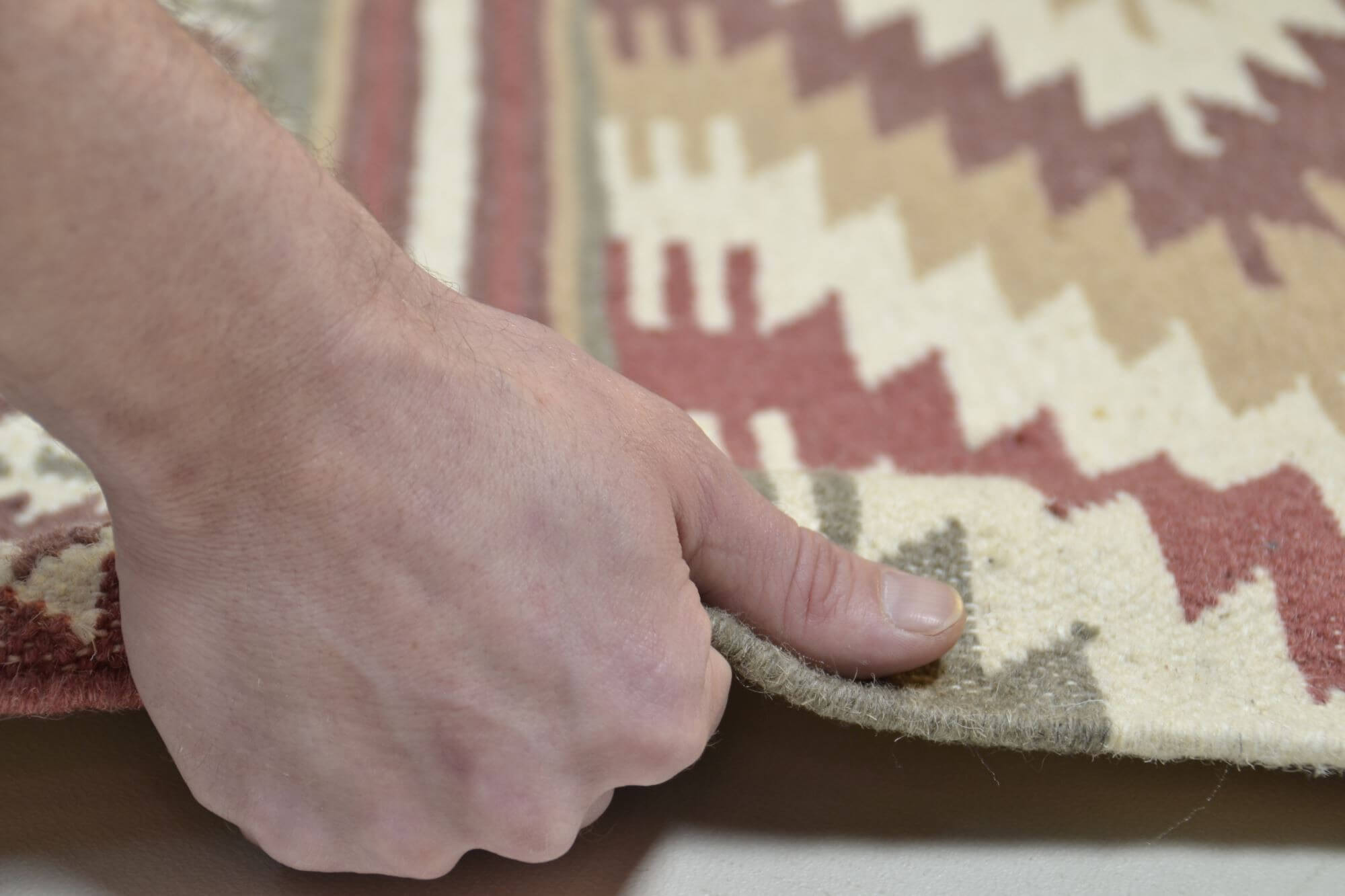 Vintage Kelim c I 200 red – Bild 4