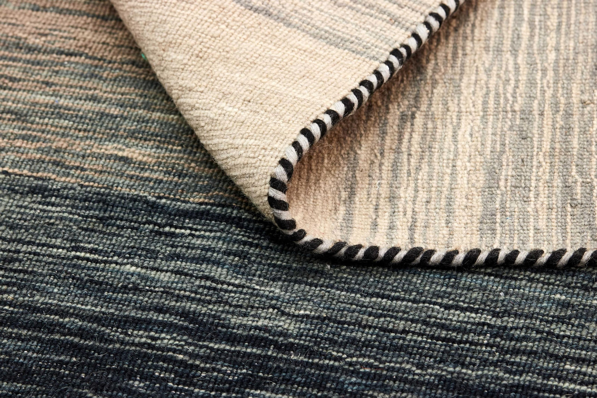 Panorama Kelim Black - Grey – Bild 5