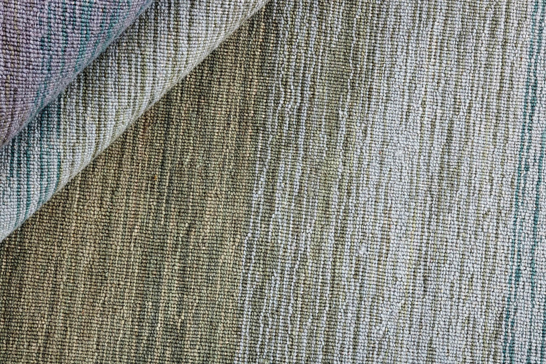 Panorama Kelim Grey - Blue – Bild 3