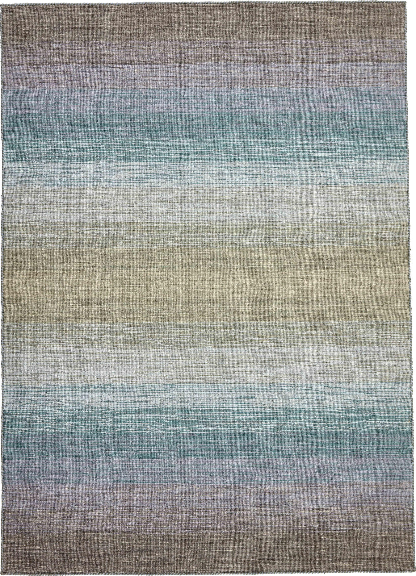 Panorama Kelim Grey - Blue – Bild 1